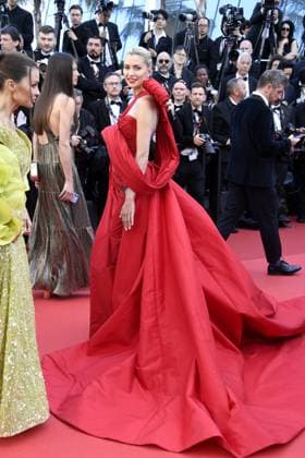 Lena Gercke at the closing ceremony and She s Got no Name premiere at the 77 Cannes Film Festival 25 Mail 2024