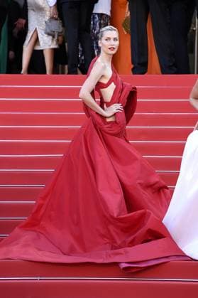 Lena Gercke at the closing ceremony and She s Got no Name premiere at the 77 Cannes Film Festival 25 Mail 2024