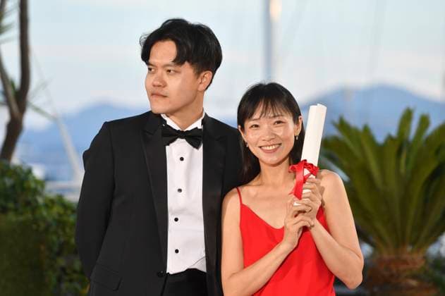 Chiang Wei Liang and You Qiao Yin with the Special Mention Award for Mongrel at the Photocall with the award winners at the Festival de Cannes 2024 77 Cannes International Film Festival at the Palais des Festivals Cannes, 25 05 2024 Foto:xD.xBedrosianx xFuturexImagex preistraeger_4549