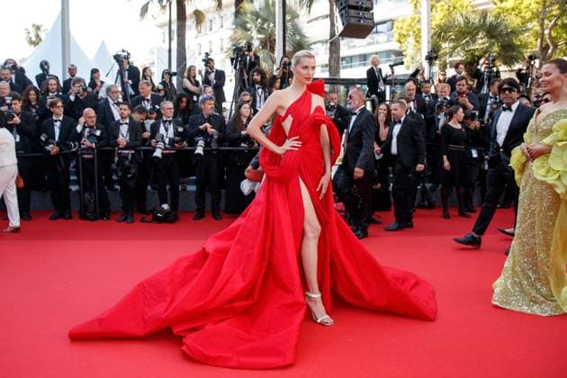 Festival de Cannes Red Carpet Closing Carpet Lena Gercke at the Closing Ceremony of the 77 Cannes International Film Festival on 25 05 2024 Copyright: xEventpressxKochanx