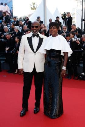 Festival de Cannes Red Carpet Closing Carpet Julius Tennon and Viola Davis at the Closing Ceremony of the 77 Cannes International Film Festival on 25 05 2024 Copyright: xEventpressxKochanx