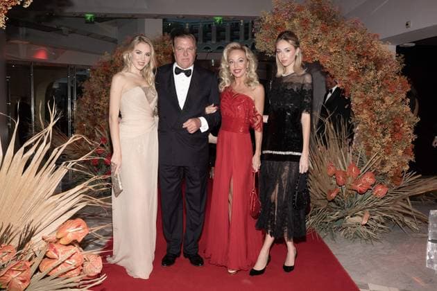 Gala Dinner for the F1 Grand Prix of Monaco Princess Maria Carolina of Bourbon Two Sicilies, Charles of Bourbon two Sicilies, Princess Camilla of Bourbon Two Sicilies and Princess Maria Chiara of Bourbon Two Sicilies attend the Gala Dinner For The F1 Grand Prix Of Monaco on May 26, 2024 in Monaco, Monaco. Photo by David NIVIERE ABACAPRESS.COM MONTE-CARLO Monaco  Copyright: xNivierexDavid ABACAPRESS.COMx