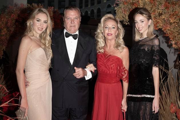 Gala Dinner for the F1 Grand Prix of Monaco Princess Maria Carolina of Bourbon Two Sicilies, Charles of Bourbon two Sicilies, Princess Camilla of Bourbon Two Sicilies and Princess Maria Chiara of Bourbon Two Sicilies attend the Gala Dinner For The F1 Grand Prix Of Monaco on May 26, 2024 in Monaco, Monaco. Photo by David NIVIERE ABACAPRESS.COM MONTE-CARLO Monaco  Copyright: xNivierexDavid ABACAPRESS.COMx