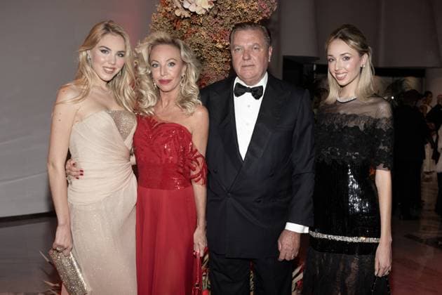 Gala Dinner for the F1 Grand Prix of Monaco Princess Maria Carolina of Bourbon Two Sicilies, Charles of Bourbon two Sicilies, Princess Camilla of Bourbon Two Sicilies and Princess Maria Chiara of Bourbon Two Sicilies attend the Gala Dinner For The F1 Grand Prix Of Monaco on May 26, 2024 in Monaco, Monaco. Photo by David NIVIERE ABACAPRESS.COM MONTE-CARLO Monaco  Copyright: xNivierexDavid ABACAPRESS.COMx