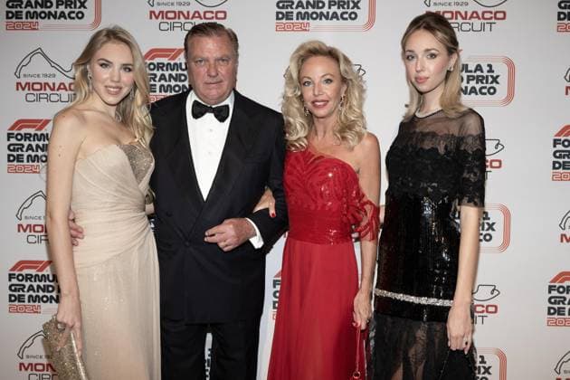 Gala Dinner for the F1 Grand Prix of Monaco Princess Maria Carolina of Bourbon Two Sicilies, Charles of Bourbon two Sicilies, Princess Camilla of Bourbon Two Sicilies and Princess Maria Chiara of Bourbon Two Sicilies attend the Gala Dinner For The F1 Grand Prix Of Monaco on May 26, 2024 in Monaco, Monaco. Photo by David NIVIERE ABACAPRESS.COM MONTE-CARLO Monaco  Copyright: xNivierexDavid ABACAPRESS.COMx