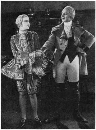 RECORD DATE NOT STATED A scene from the film Casanova (1927) Ivan Mosjoukine and Jenny Jugo in a scene from the film Casanova (1927) also called Prince of Adventurers and directed by Alexandre Volkoff. Date: 1927  Copyright: Copyrightx(c)Geminix2023.xCredit:xGemini 11036081