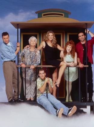 SUDDENLY SUSAN, from left: Judd Nelson, Barbara Barrie, David Strickland, Brooke Shields, Kathy Griffin, Nestor Carbonell, 1996-2000. photo: Christ Haston ? Warner Bros. Television Courtesy: Everett CollectionTSDSUSU EC047 PUBLICATIONXNOTxINxCANxCHNxFRAxITAxJPNxNORxPOLxRUSxESPxUKxUSA Copyright: xx TSDSUSU EC047 TSDSUSU_EC047_H