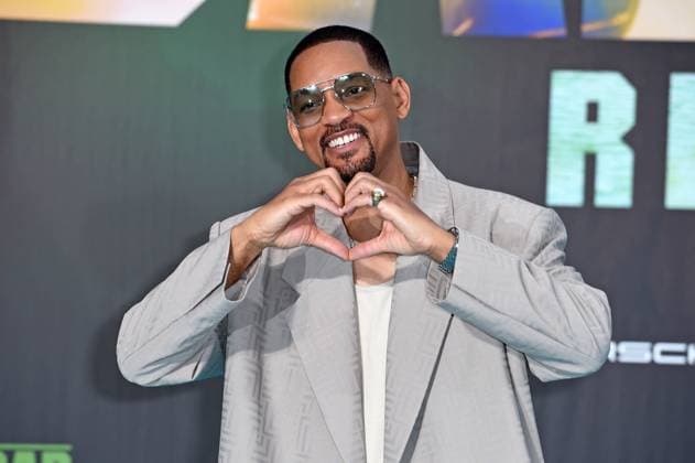 Entertainment Themen der Woche KW22 Entertainment Bilder des Tages Will Smith auf dem mintfarbenen Teppich bei der Europapremiere von BAD BOYS: RIDE OR DIE am Zoo Palast in Berlin am 27.05.2024 *** Will Smith on the mint-colored carpet at the European premiere of BAD BOYS RIDE OR DIE at the Zoo Palast in Berlin on 27 05 2024