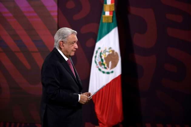 Mexico s President. Andres Manuel Lopez Obrador, speaking about the election day, invited citizens to cast their vote, during a briefing conference at National Palace. Mexico City Mexico - ZUMAe321 20240527_zia_e321_012 Copyright: xLuisxBarronx