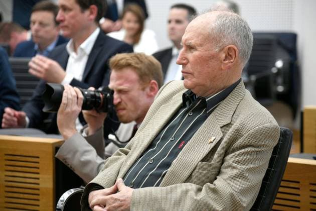 Der Saarländische Landtag kommt am Montag (27.05.2024) in Saarbrücken zu einer Sondersitzung zusammen. Thema ist das Hochwasser am Pfingstwochenende. Im Bild: Josef Dörr (MdL, AfD). *** The Saarland state parliament meets for a special session on Monday 27 05 2024 in Saarbrücken The topic is the floods over the Whitsun weekend In the picture Josef Dörr MdL, AfD bub