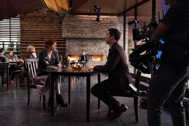 Anya Taylor-Joy, Archivbilder The Menu (2022) The Menu (2022) Anya Taylor-Joy Nicholas Hoult on set of the film EDITORIAL USE ONLY Copyright: xEricxZachanowichx