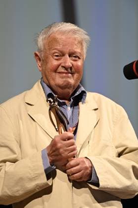 Czech film director Hynek Bocan receives the Golden Slipper award for outstanding contribution to Czech film at the 64th Zlin Film Festival, international film festival for children and youth, in Zlin, Czech Republic, on May 30, 2024. (CTKxPhoto DaliborxGluck) CTKPhotoP2024053008418  CTKPhotoP2024053008418