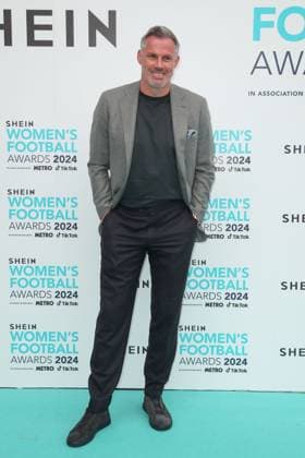 SHEIN Women?s Football Awards at London Marriott Grosvenor Square Featuring: Jamie Carragher Where: London, United Kingdom When: 30 May 2024 Credit: John Rainford Cover Images EDITORIAL USE ONLY. NOT FOR USE BY NEWSPAPERS BASED IN THE UK. Copyright: xx coverimg53803874
