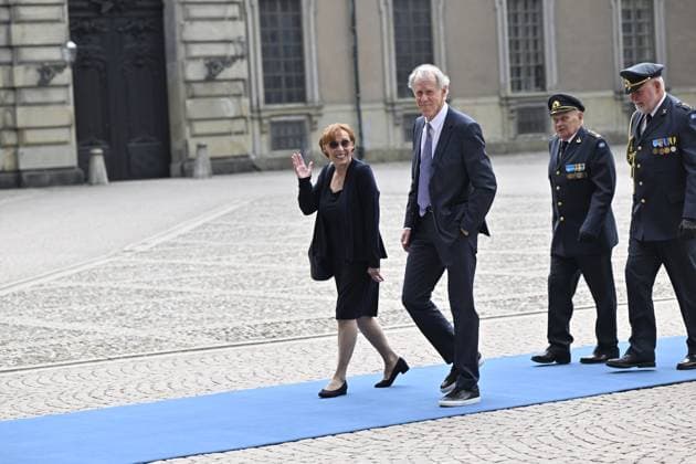 STOCKHOLM, SWEDEN 20240531 Actress Eva Rydberg arrives at Stockholm Castle to receive the Order of Vasa from King Carl Gustaf for long and successful involvement in the performing arts STOCKHOLM SWEDEN x10060x  Copyright: xHenrikxMontgomery TTx KUNGLIGA ORDNAR DELAS UT gGAvIbda_xY