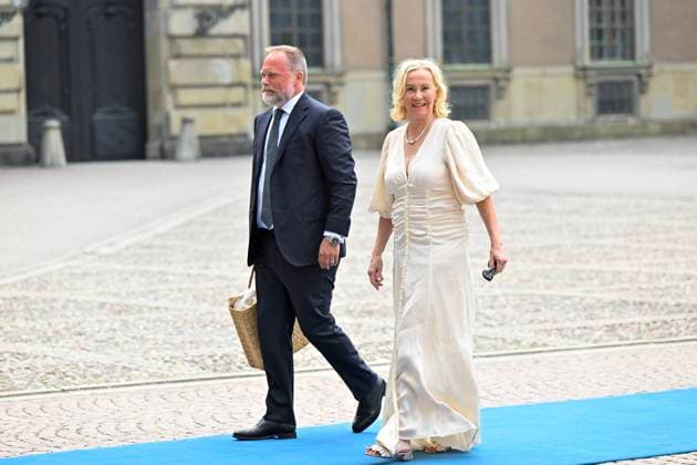 Agnetha Fältskog arriving at the Royal Palace in Stockholm to receive the Vasa Order from King Carl XVI Gustaf for very outstanding efforts in Swedish and international music life Stockholm, Sweden on May 31, 2024 STOCKHOLM SWEDEN x10060x  Copyright: xHenrikxMontgomery TTx SWEDISH ROYAL ORDERS Ldtfe0oGpIA