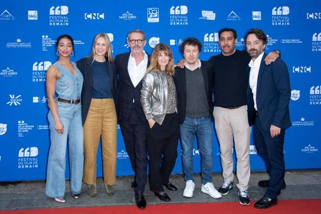 Vierzon Winners Photocall Ivan Calberac, Manon Bresch, Lambert Wilson, Gwendoline Hamon, Eloise Lang and Lyes Salem attending the Winners Photocall as part of the Festival du Film de Demain in Vierzon, France on June 02, 2024. Photo by Aurore Marechal ABACAPRESS.COM Vierzon France  Copyright: xMarechalxAurore ABACAx