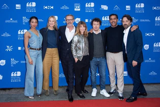 Vierzon Winners Photocall Ivan Calberac, Manon Bresch, Lambert Wilson, Gwendoline Hamon, Eloise Lang and Lyes Salem attending the Winners Photocall as part of the Festival du Film de Demain in Vierzon, France on June 02, 2024. Photo by Aurore Marechal ABACAPRESS.COM Vierzon France  Copyright: xMarechalxAurore ABACAx