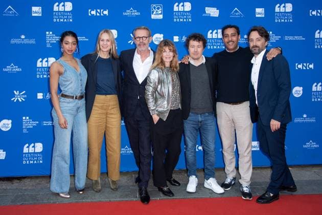 Vierzon Winners Photocall Ivan Calberac, Manon Bresch, Lambert Wilson, Gwendoline Hamon, Eloise Lang and Lyes Salem attending the Winners Photocall as part of the Festival du Film de Demain in Vierzon, France on June 02, 2024. Photo by Aurore Marechal ABACAPRESS.COM Vierzon France  Copyright: xMarechalxAurore ABACAx