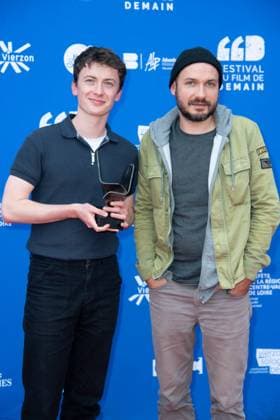 Vierzon Winners Photocall Paul Lenoir posing with his Award for the Best Short Movie with the movie Qui Ne Dit Mot attending the Winners Photocall as part of the Festival du Film de Demain in Vierzon, France on June 02, 2024. Photo by Aurore Marechal ABACAPRESS.COM Vierzon France  Copyright: xMarechalxAurore ABACAx