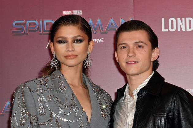 Spider-Man, No Way Home photocall, London, UK - 5 December 2021 London, UK - 5 December 2021 Zendaya and Tom Holland attending Spider-Man, No Way Home photocall, at The Old Sessions House, London. CAP JOR JOR Harleston Norfolk Great Britain Copyright: xNilsxJorgensen CapitalxPicturesx