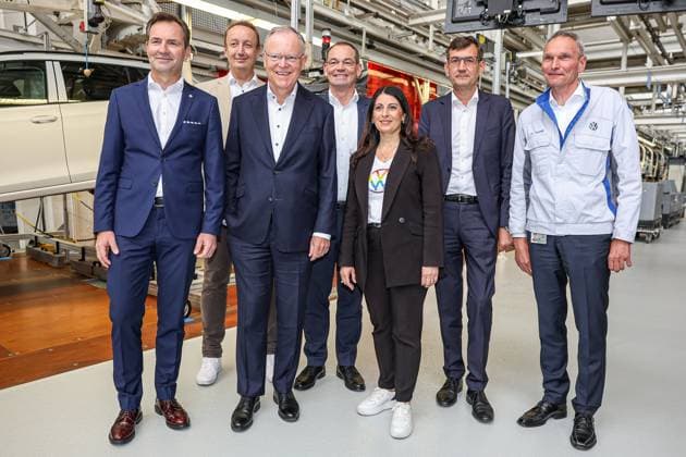 Ceremony 50 years of Golf production at Volkswagen in Wolfs
