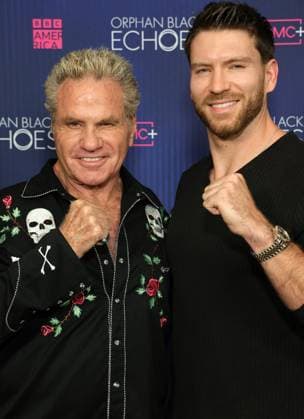 Orphan Black: Echoes Premiere - LA Martin Kove, Jesse Kove, At Los Angeles Red Carpet Celebration For AMC s Orphan Black: Echoes at The West Hollywood EDITION in Los Angeles, CA, USA on June 04 2024. Photo by Fati S ABACAPRESS.COM Los Angeles CA United States  Copyright: xFatixSadou ABACAPRESS.COMx