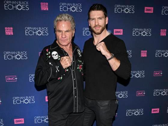 Orphan Black Echoes tapis rouge a Hollywood 04 June 2024 West Hollywood, California Martin Kove and Jesse Kove Orphan Black Echoes Red Carpet at he West Hollywood EDITION Photo Credit Billy Bennight AdMedia 305921 2024 06 04 California West Hollywood Etats Unis  Copyright: xAdMediax STAR_305921_095