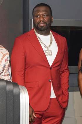 50 Cent at the press event for the final 4 season of the TV series Power Book II Ghost , Black Music Month and the 10th anniversary of the TV series Power at the Empire State Building New York, 06 06 2024 Foto:xJ.xNacionx xFuturexImagex power_4606