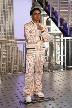 Michael Rainey Jr at the press event for the final 4 season of the TV series Power Book II Ghost , Black Music Month and the 10th anniversary of the TV series Power at the Empire State Building New York, 06 06 2024 Foto:xJ.xNacionx xFuturexImagex power_4617
