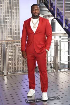 50 Cent at the press event for the final 4 season of the TV series Power Book II Ghost , Black Music Month and the 10th anniversary of the TV series Power at the Empire State Building New York, 06 06 2024 Foto:xJ.xNacionx xFuturexImagex power_4621