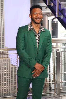 Lovell Adams Gray at the press event for the final 4 season of the TV series Power Book II Ghost , Black Music Month and the 10th anniversary of the TV series Power at the Empire State Building New York, 06 06 2024 Foto:xJ.xNacionx xFuturexImagex power_4631