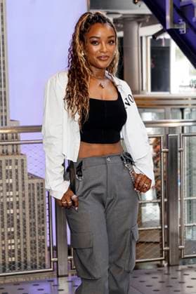 LaToya Tonodeo at the press event for the final 4 season of the TV series Power Book II Ghost , Black Music Month and the 10th anniversary of the TV series Power at the Empire State Building New York, 06 06 2024 Foto:xJ.xNacionx xFuturexImagex power_4637
