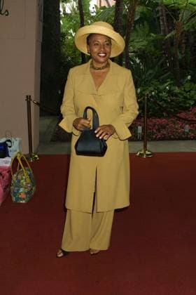 2003 KATHY HUTCHINS HUTCHINS PHOTO AGENCY.THE ROWELL FOSTER CHILDREN S POSITIVE PLAN.HIGH TEA AT THE BEVERLY HILLS HOTEL.BEVERLY HILLS, CA.JUNE 8, 2003..JENIFER LEWIS LOS ANGELES CA USA EDITORIAL USE ONLY Copyright: xx KATHYxHUTCHINSx khphotos242361