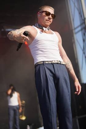 June 8, 2024, Humble, Texas, USA: Rapper Macklemore performs after the second round of the 2024 LIV Golf Houston at Golf Club of Houston. Humble USA - ZUMAw109 20240608_fap_w109_058 Copyright: xDebbyxWongx