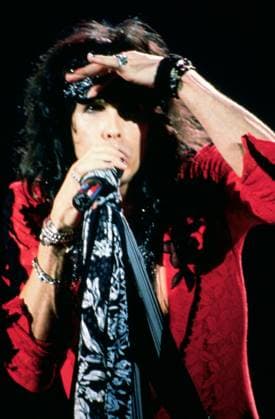 Steven Tyler and Aerosmith performing live in the late 1980 s. Tim Jarvis Retna UK. Credit all Uses *Unbylined uses will incur an additional discretionary fee!* Steven Tyler and Aerosmith performing live in the late 1980 s. Tim Jarvis Retna UK. Credit all Uses,  Copyright: xTimxJarvisx xRetnaxUKx xAvalonx 0536767649