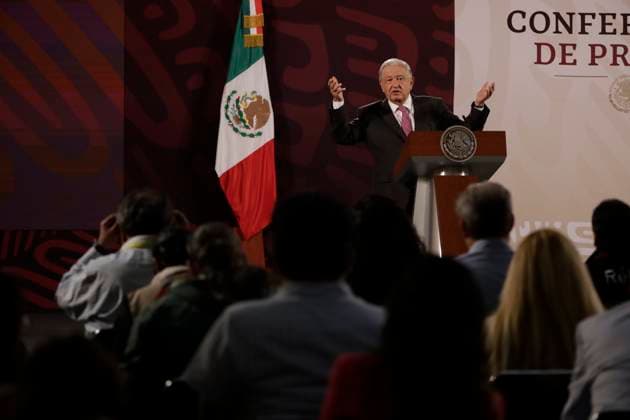 The President of Mexico, Andres Manuel Lopez Obrador, during an briefing conference at the National Palace, exhorted to political parties to self-criticize after the results of the general elections in Mexico. Mexico City Mexico - ZUMAe321 20240610_zia_e321_008 Copyright: xLuisxBarronx