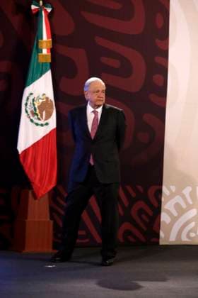 The President of Mexico, Andres Manuel Lopez Obrador, during an briefing conference at the National Palace, exhorted to political parties to self-criticize after the results of the general elections in Mexico. Mexico City Mexico - ZUMAe321 20240610_zia_e321_013 Copyright: xLuisxBarronx