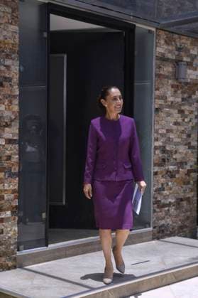 June 11, 2024, Mexico, Mexico, USA: The President-elect of Mexico Claudia Sheinbaum Pardo attends a press conference on Tuesday June 11, 2024 in Mexico City, Mexico. OCTAVIO GOMEZ PINA PI Mexico USA - ZUMAp124 20240611_zaa_p124_010 Copyright: xOctavioxGomezxPinax