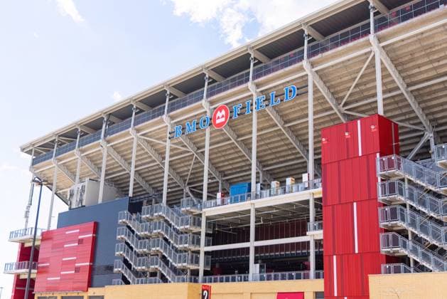 BMO field in Toronto is the home stadium of FC Toronto - TORONTO, CANADA - APRIL 18, 2024 BMO field in Toronto is the home stadium of FC Toronto - TORONTO, CANADA NORTH AMERICA - APRIL 18, 2024 Copyright: xZoonar.com ÊrikxLattweinx 21649670