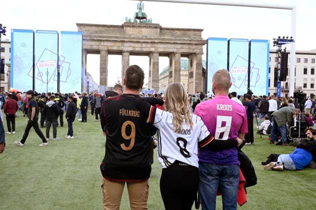 Opening of the Football Culture Summer 2024 on the occasion of the European Football Championship 2024 on the fan mile at the Brandenburg Gate Berlin, 12 06 2024 Foto:xF.xKernx xFuturexImagex fussballkultursommer_4605_20240613