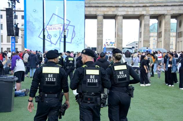 Opening of the Football Culture Summer 2024 on the occasion of the European Football Championship 2024 on the fan mile at the Brandenburg Gate Berlin, 12 06 2024 Foto:xF.xKernx xFuturexImagex fussballkultursommer_4606_20240613