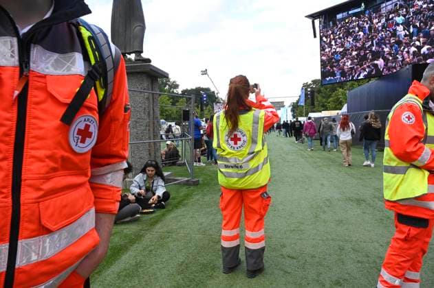 Opening of the Football Culture Summer 2024 on the occasion of the European Football Championship 2024 on the fan mile at the Brandenburg Gate Berlin, 12 06 2024 Foto:xF.xKernx xFuturexImagex fussballkultursommer_4607_20240613