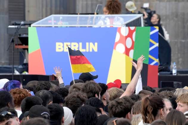 Opening of the Football Culture Summer 2024 on the occasion of the European Football Championship 2024 on the fan mile at the Brandenburg Gate Berlin, 12 06 2024 Foto:xF.xKernx xFuturexImagex fussballkultursommer_4609_20240613