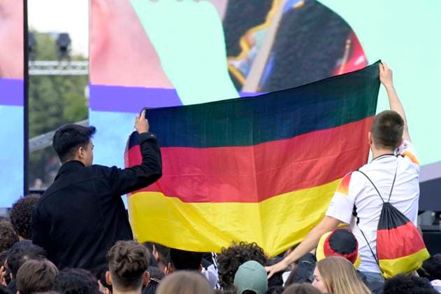 Opening of the Football Culture Summer 2024 on the occasion of the European Football Championship 2024 on the fan mile at the Brandenburg Gate Berlin, 12 06 2024 Foto:xF.xKernx xFuturexImagex fussballkultursommer_4610_20240613