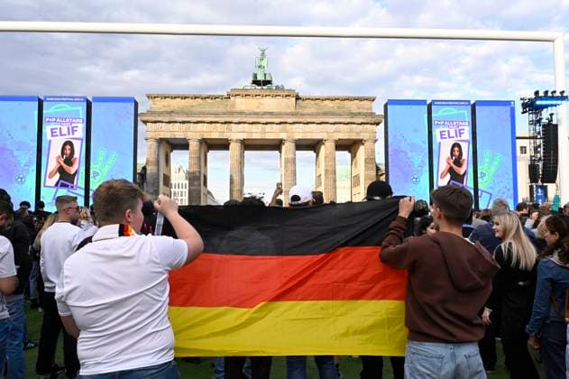 Opening of the Football Culture Summer 2024 on the occasion of the European Football Championship 2024 on the fan mile at the Brandenburg Gate Berlin, 12 06 2024 Foto:xF.xKernx xFuturexImagex fussballkultursommer_4611_20240613