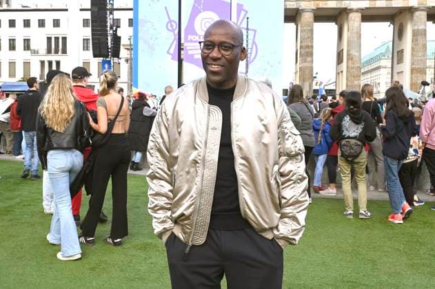Joe Chialo at the opening of the Football Culture Summer 2024 on the occasion of the European Football Championship 2024 on the fan mile at the Brandenburg Gate Berlin, 12 06 2024 Foto:xF.xKernx xFuturexImagex fussballkultursommer_4615_20240613