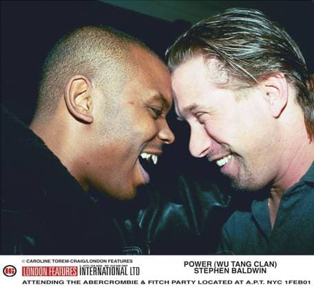 ÃäCAROLINE TOREM_CRAIG POWER ( WU TANG CLAN) AND STEPHEN BALDWIN ATTENDING THE ABERCROMBIE & FITCH PARTY LOCATED AT A.P.T. NYC 1FEB01 ÃäCAROLINE TOREM_CRAIG POWER ( WU TANG CLAN) AND STEPHEN BALDWIN ATTENDING THE ABERCROMBIE & FITCH PARTY LOCATED AT A.P.T. NYC 1FEB01,  Copyright: xCarolinexTorem-Craigx xAvalonx 0543696880