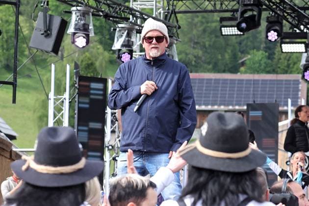 ORF Wenn die Musi spielt DJ Ötzi during rehearsals for the music open air Wenn die Musi spielt on 14 06 2024 in Bad Kleinkirchheim 20240615SBK0053