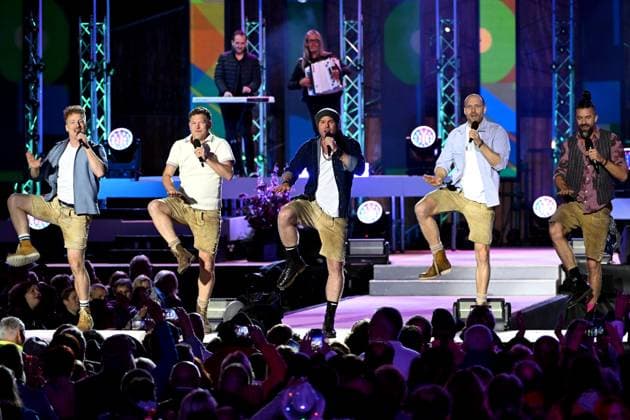 15 06 2024 Bad Kleinkirchheim St Oswald am Hoferriegel in Austria AUT Wenn die Musi spielt Open Air 2024 voXXclub,