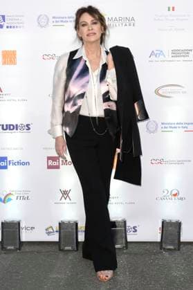 Elena Sofia Ricci at the 14 La Pellicola D™Oro 2024 awards ceremony at the Ministry of Enterprise and Made in Italy Rome, 15 06 2024 Foto:xA.xM.xTinghinox xFuturexImagex pellicola_4613